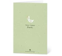 Die Stadtgärtner Cartes de Vœux en Papier à Semer "Mille mercis" - 1 pcs