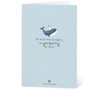 Die Stadtgärtner Cartes de Vœux en Papier à Semer "Petit mais génial" - 1 pcs