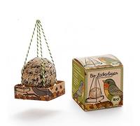 Die Stadtgärtner Friandises gourmets bio I Boulettes de nourriture toutes saisons pour oiseaux sauvages I Nourriture pour oiseaux sauvages I Nourriture pour les merles, rouge-gorges, mésanges, etc. I