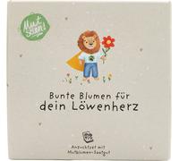 Die Stadtgärtner Petit Bac à Planter « Fleurs Colorées pour Cœur de Lion » - 1 pcs