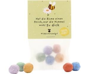 Die Stadtgärtner Petits Mots - Parchemin - Si la fleur est pliée, c’est que le bourdon était trop gros - 1 sachet