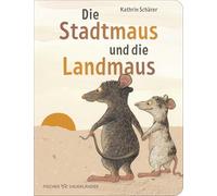 Die Stadtmaus und die Landmaus: Bilderbuch-Klassiker zum Vorlesen endlich für kleine Kinder ab 3 Jahren