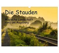 Die Stauden, magische Landschaft rund um Augsburg (Wandkalender 2026 DIN A3 quer), CALVENDO Monatskalender: Grüne Wälder, kleine Bäche und blauer Himmel. Eine Landschaft wie im Bilderbuch