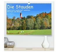 Die Stauden - Malerische Landschaft zwischen Wertach und Mindel (hochwertiger Premium Wandkalender 2026 DIN A2 quer), Kunstdruck in Hochglanz: ... einer Landschaft zwischen Wald und Wiesen