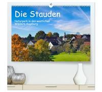 Die Stauden, Naturpark in den westlichen Wälder Augsburgs (hochwertiger Premium Wandkalender 2026 DIN A2 quer), Kunstdruck in Hochglanz: Grüne Wälder, ... Augsburg. Eine Landschaft wie im Bilderbuch