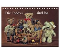 Die Teddys sind los (Tischkalender 2026 DIN A5 quer), CALVENDO Monatskalender: Für alle kleinen und großen Freunde der Teddy-Bären