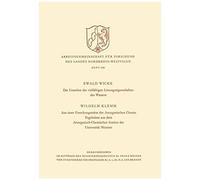 Die Ursachen Der Vielfältigen Lösungseigenschaften Des Wassers. Aus Einer Forschungsstätte Der Anorganischen Chemie