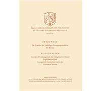 Die Ursachen Der Vielfaltigen Losungseigenschaften Des Wassers. Aus Einer Forschungsstatte Der Anorganischen Chemie - Ewald Wicke - Springer Nature B.V. - Ewald WickeEwald Wicke (Auteur)
