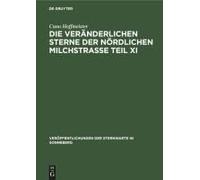 Die Veränderlichen Sterne Der Nördlichen Milchstraße Teil Xi