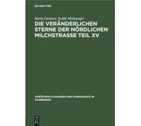 Die Veränderlichen Sterne Der Nördlichen Milchstraße Teil Xv