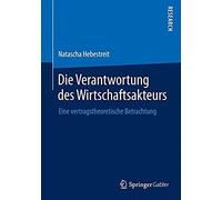 Die Verantwortung Des Wirtschaftsakteurs