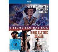 DIE VERDAMMTEN PISTOLEN VON DALLAS + 10.000 blutige Dollar - 2 Disc Uncut Western BD Box [Blu-ray]