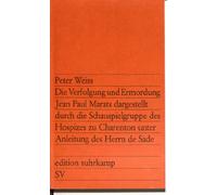 Die Verfolgung und Ermordung Jean Paul Marats etc