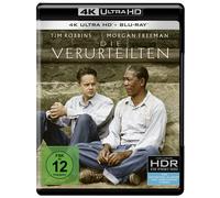 Die Verurteilten – Tim Robbins, Morgan Freeman, Bob Gunton – Ultra HD Blu-ray 2 disques – Neuf