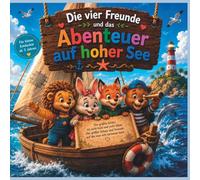 Die vier Freunde und das Abenteuer auf hoher See: Der größte Schatz ist nicht Gold und nicht Silber. Der größte Schatz sind Freunde, auf die man sich verlassen kann.