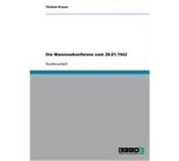 Die Wannseekonferenz vom 20.01.1942 Krauss, Thomas (Auteur)