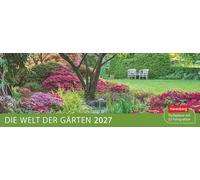 Die Welt der Gärten Premium-Tischplaner 2027 - Wochenkalender mit 53 Fotografien: Dekorativer Tischkalender mit 53 faszinierenden Fotos von Gärten auf der ganzen Welt.