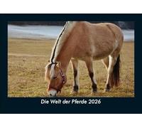 Die Welt der Pferde 2026 Fotokalender DIN A5: Monatskalender mit Bild-Motiven aus Fauna und Flora, Natur, Blumen und Pflanzen