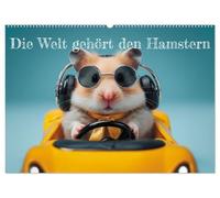 Die Welt gehört den Hamstern (Wandkalender 2027 DIN A2 quer), CALVENDO Monatskalender: Die charmantesten Hamster der Welt in liebevollen Alltagsszenen