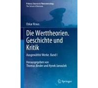 Die Werttheorien. Geschichte Und Kritik