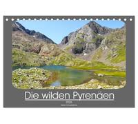 Die wilden Pyrenäen (Tischkalender 2026 DIN A5 quer), CALVENDO Monatskalender: Pyrenäen - Haute Randonnée Pyrénéenne (HRP) die Weitwanderroute auf dem ... Pyrenäen vom Mittelmeer bis zum Atlantik