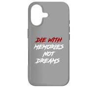 Die with Memories Not Dreams in Classic Police Coque pour iPhone 17