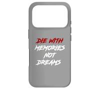 Die with Memories Not Dreams in Classic Police Coque pour iPhone 17 Pro