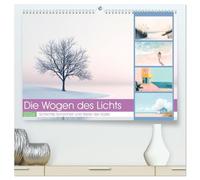 Die Wogen des Lichts (hochwertiger Premium Wandkalender 2026 DIN A2 quer), Kunstdruck in Hochglanz: Dieser Kalender lädt Sie ein, in die beruhigende ... Sand und Himmel in ihrer reinsten Form ein.