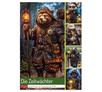 Die Zeitwächter (Wandkalender 2026 DIN A2 hoch), CALVENDO Monatskalender: In jedem Kapitel dieses magischen Kalenders offenbart sich ein neuer Hüter - ... Geschichte und einer gemeinsamen Aufgabe.