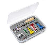 Diealles Shine Appareils à Biais, Fabric Bias Tissu Biais Maker Tool Set Bias Binder Kit for Sewing Quilting Awl