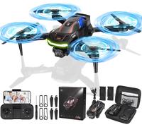 Diealles Shine Drone Avec Caméra Hd 6k Pour Enfants, Mini Drone Enfants Avec Flips 3d, Drones Pliables Pour Enfants Avec Pr De Vue Intelligente, Drone Longue Durée De Vol Pour Enfants Et Débutants-Mar