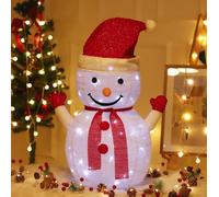 Diealles Shine Figurines de Noël 3D pour décoration, éclairage de Noël LED, décoration de Noël pour l'intérieur et l'extérieur