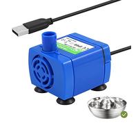 Diealles Shine Pompe USB Silencieuse pour Fontaine à Eau Chat - Rechange pour Fontaine 2L