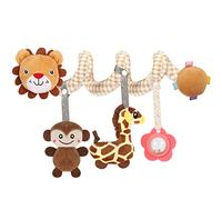 Diealles Shine Spirale d'Activité Bébé, Spirale Poussette Bebe avec Jouet a Suspendre, Peluche Jouet Poussette Bebe pour Développement