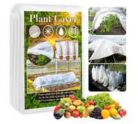 Diealles Shine Voile d'Hivernage, 2.5 x 10M Housse Hivernage Plante Exterieur, Toile Hivernage Plante Exterieur pour Jardin Potager Citronnier Olivier