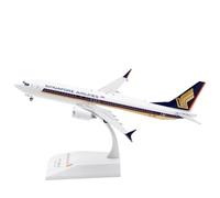 Diecast 1 200 for B737-8MAX 9V-MBN Planes Model Airplanes Singapore Airlines Alloy Aircraft Plane Playkits