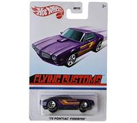DieCast Hotwheels Flying Customs ['73 Pontiac Firebird], violet [Expédié dans un étui de protection]