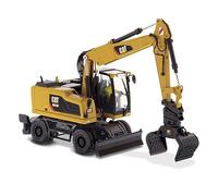 Diecast Masters Modèle réduit Pelle sur pneus Caterpillar M318F – High Line 1:50 (17,2×5,1×6,4 cm)