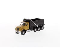 Diecast Masters Camion à benne basculante Caterpillar CT681 – Échelle 1:87, 11×3,5×4 cm – Dès 14 ans