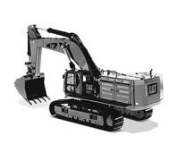 Diecast Masters 85547 - Cat 390F L Pelle hydraulique Gunmetal, échelle 1:50, à partir de 14 Ans, en Carton flipbox, Convient aux collectionneurs