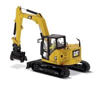 Diecast Masters- Cat 309 Chat 85592-Caterpillar Midibagger CR Mini Hex, échelle 1:50, env. 11,9 x 4,9 x 5,2 cm, à partir de 14 Ans, 85592, Yellow