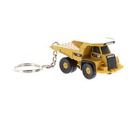 Diecast Masters 85985 - Caterpillar Mining Truck 770 en porte-clés, fidèle véhicule de chantier CAT en métal, env. 3,5 x 2 x 2 cm