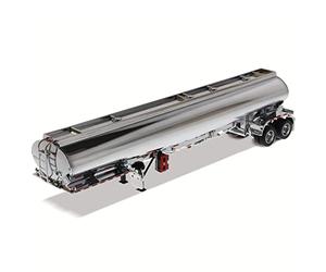 Diecast Masters 91034 - Heil Fleet Duty FD9300D/T C4 Petrolium Trailer, Chrome, échelle 1:50, à partir de 14 Ans, en boîte à fenêtre de présentation, Convient aux collectionneurs