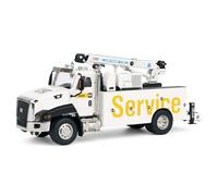 Diecast Masters Camion grue CAT CT660 1/50 avec corps Titan 85 et Miller EnPack 85785