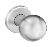 Dieckmann edi Bouton OT 1052/5020 rond, sur rosace anodisé argenté Quantité:1