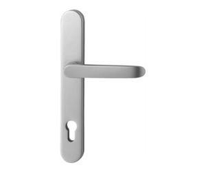 Dieckmann edi Garniture de poignée Kronos 2005/9035 Plaque longue, ovale, PZ, 8/92 naturel Quantité:1