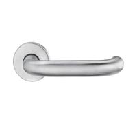 Dieckmann edi Garniture demi-poignée HT Riva 2103/5200 rd.,VK10 acier inoxydable, mat Quantité:1