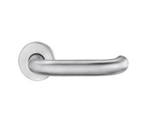 Dieckmann edi Garniture demi-poignée Riva 1103/5200 rd.,VK8 acier inox mat Quantité:1