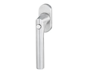 Dieckmann edi Poignée de fenêtre avec bouton-poussoir, Janus1010/5000 Standard, 7/35 Acier inoxydable Quantité:1