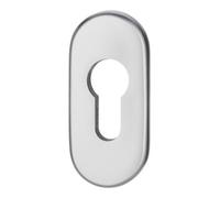 Dieckmann edi Rosace de clé FH Ares FS 0813/9 ovale, PZ perforée, argent anodisé Quantité:1
